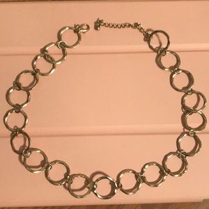 Gold Colored Ring Necklace!